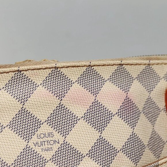 LOUIS VUITTON Damier Azur Figeri PM Shoulder Bag N41176 LV Auth 135424 - Picture 14 of 16